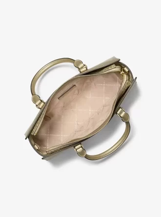 Metalická brašna Arden s horním zipem