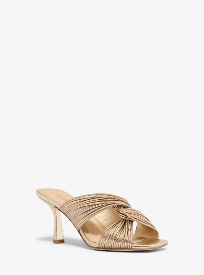 Metalické sandály Alessia Mule Metalické sandály Alessia Mule