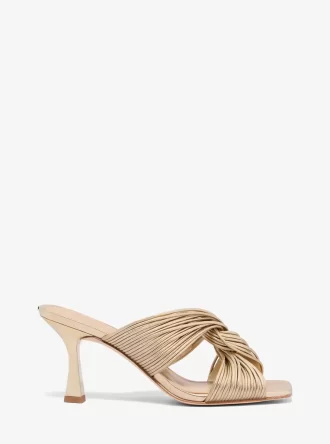 Metalické sandály Alessia Mule