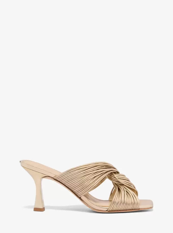 Metalické sandály Alessia Mule Metalické sandály Alessia Mule