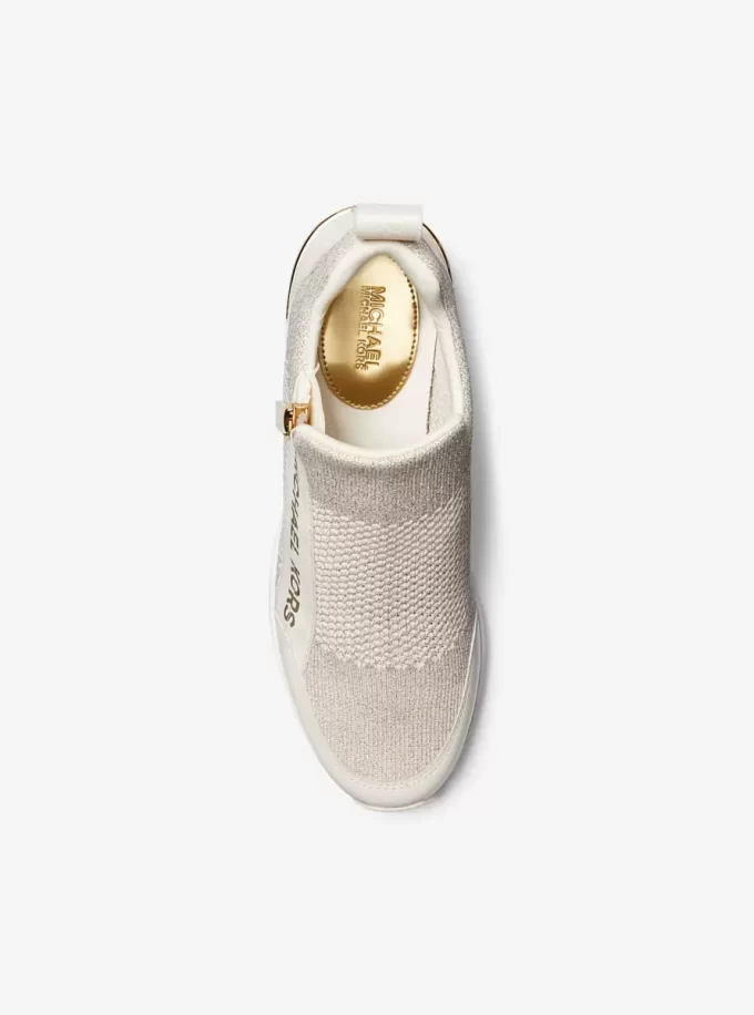 Metalické strečové pletené tenisky Willis Metalické strečové pletené tenisky Willis