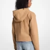 Mikina na zip z vlněné směsi Mikina na zip z vlněné směsi