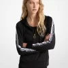 Mikina s kapucí na zip s logem Mikina s kapucí na zip s logem