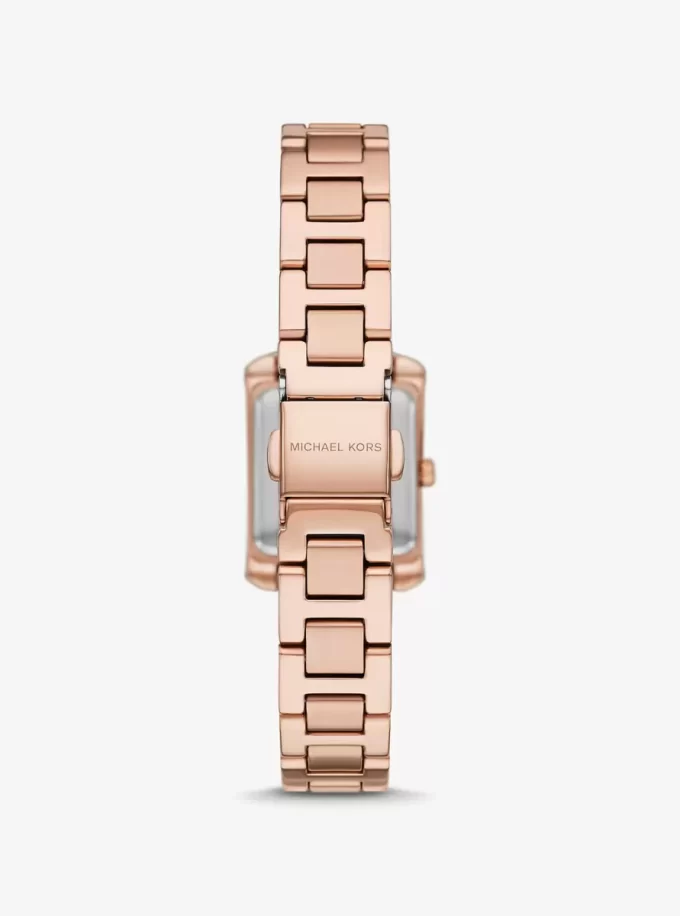 Mini hodinky Emery Pavé v růžovo-zlatém odstínu Mini hodinky Emery Pavé v růžovo-zlatém odstínu