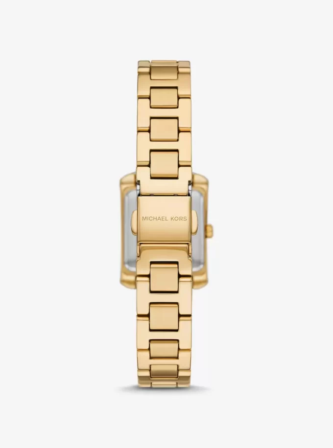 Mini hodinky Emery Pavé ve zlaté barvě Mini hodinky Emery Pavé ve zlaté barvě