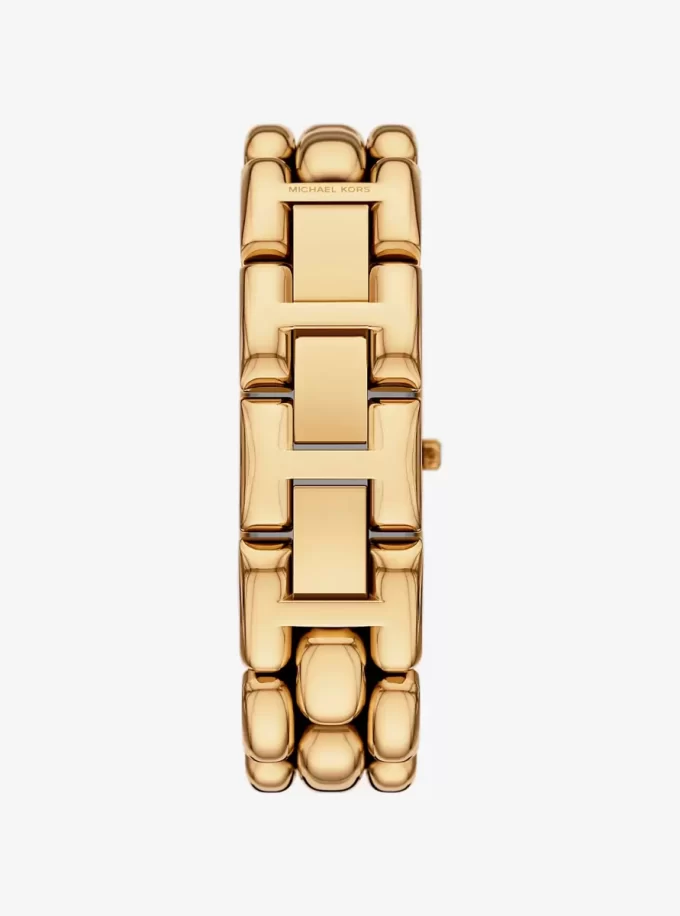 Mini hodinky Hally Pavé ve zlaté barvě Mini hodinky Hally Pavé ve zlaté barvě