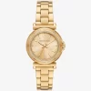 Mini hodinky Maren Pavé Gold-Tone Mini hodinky Maren Pavé Gold-Tone