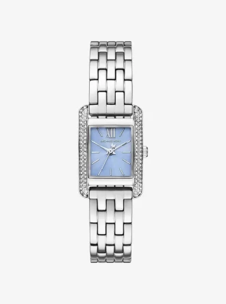 Mini hodinky Monroe Pavé Silver-Tone
