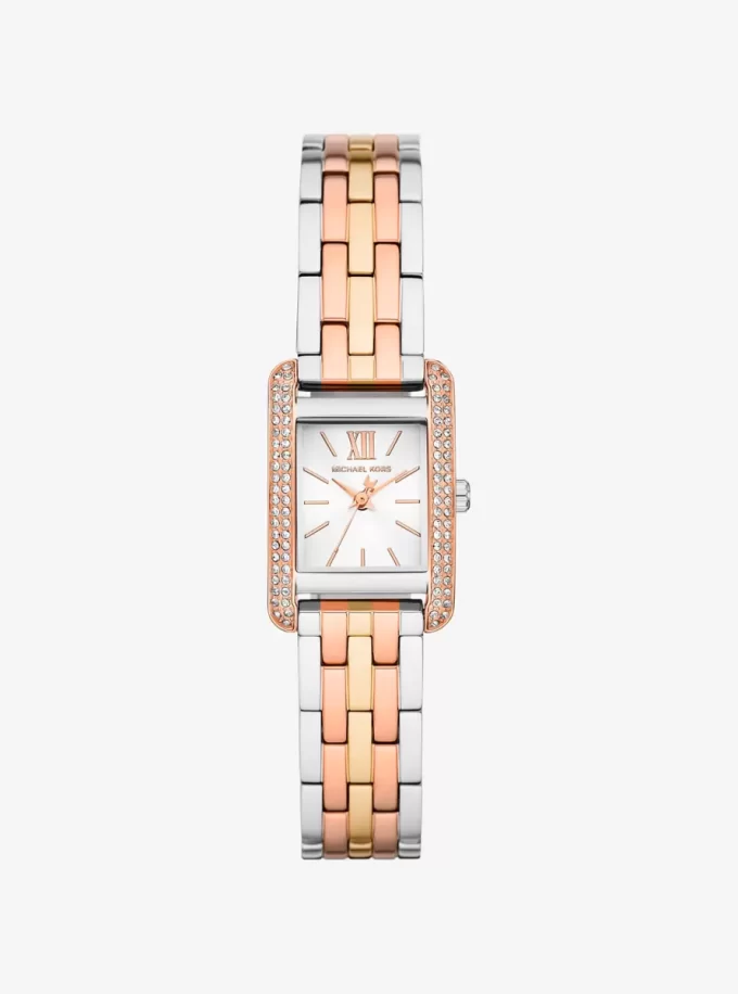Mini hodinky Monroe Pavé Tri-Tone Mini hodinky Monroe Pavé Tri-Tone