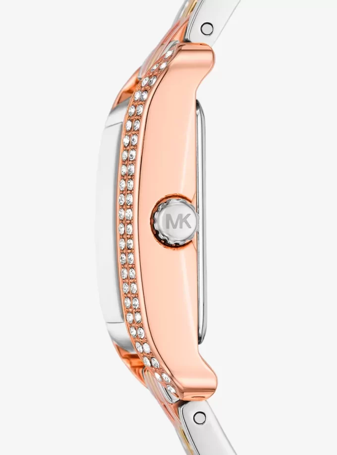 Mini hodinky Monroe Pavé Tri-Tone Mini hodinky Monroe Pavé Tri-Tone
