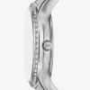 Mini hodinky Sage Pavé Silver-Tone Mini hodinky Sage Pavé Silver-Tone
