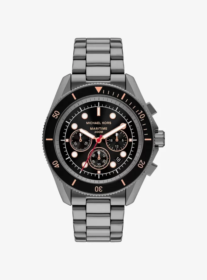 Nadměrné hodinky Maritime Gunmetal Nadměrné hodinky Maritime Gunmetal