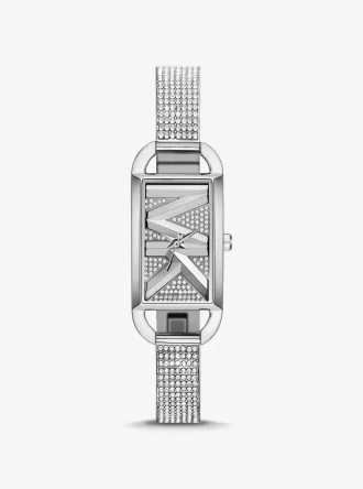Náramkové hodinky Mini Empire Pavé Silver-Tone