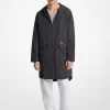 Oboustranná anorak s podpisovým logem Oboustranná anorak s podpisovým logem