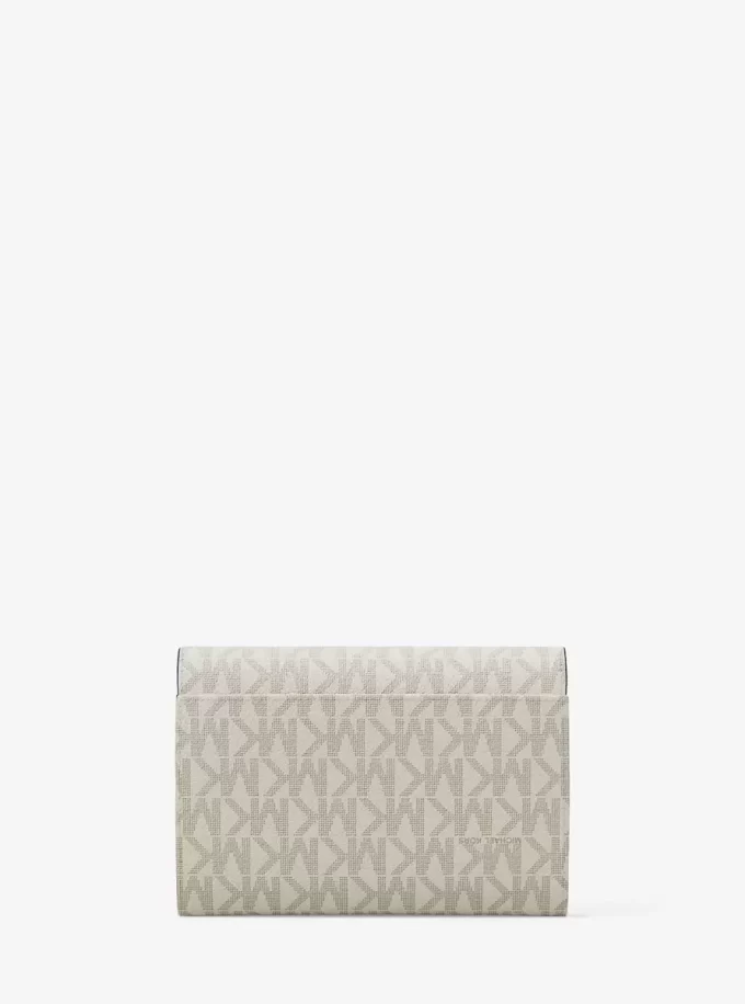 Peněženka 2 v 1 s logem Jet Set Medium Signature Peněženka 2 v 1 s logem Jet Set Medium Signature