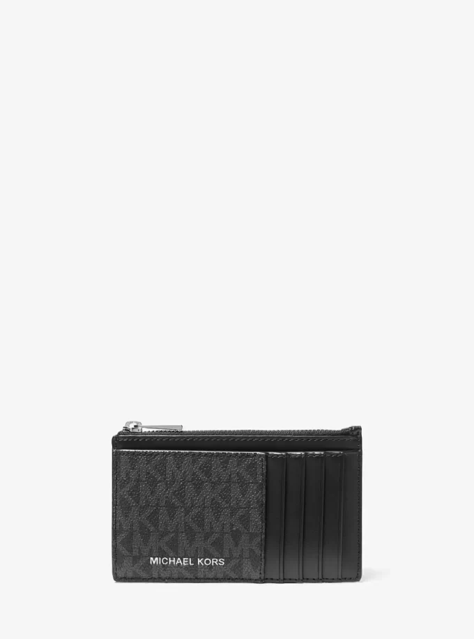 Peněženka Cooper Slim Signature s logem na zip Peněženka Cooper Slim Signature s logem na zip