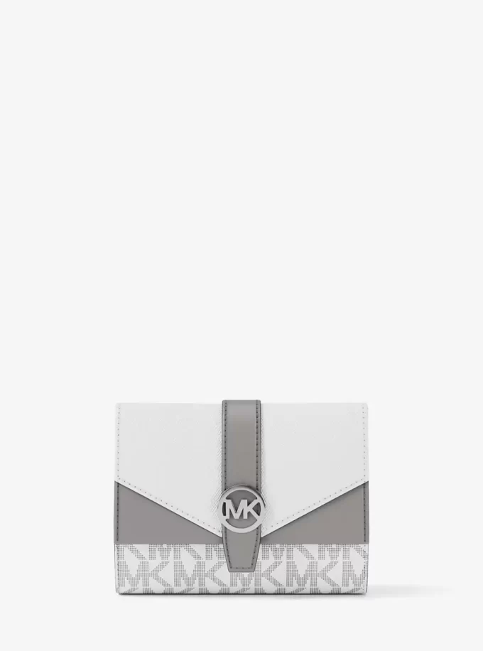 Peněženka Greenwich Signature Logo Trifold Medium Peněženka Greenwich Signature Logo Trifold Medium