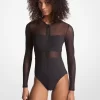 Plavky z elastického nylonu na zip Plavky z elastického nylonu na zip