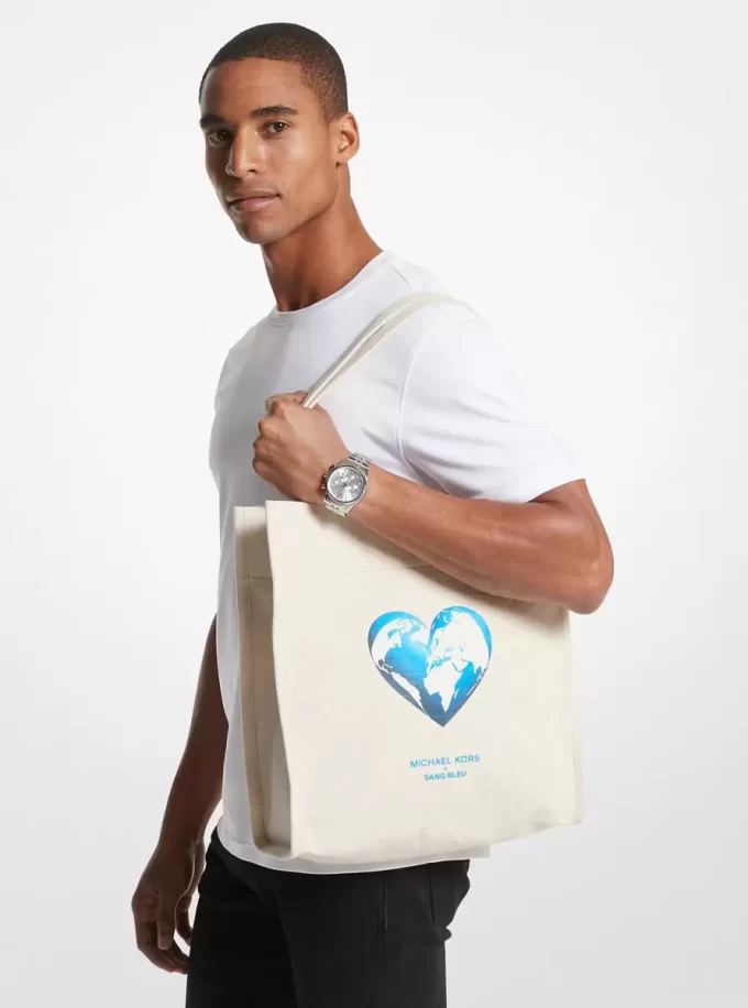 Plátěná taška z recyklované bavlny Watch Hunger Stop Plátěná taška z recyklované bavlny Watch Hunger Stop