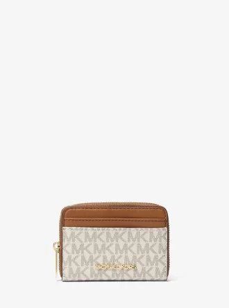 Pouzdro na karty Jet Set Travel Medium Logo na zip
