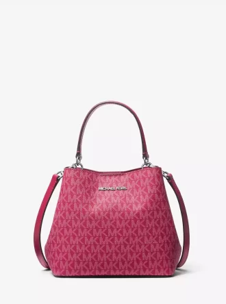 Pratt Small Signature Logo Transformable Shoulder Bag