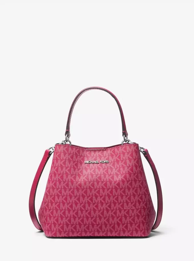 Pratt Small Signature Logo Transformable Shoulder Bag