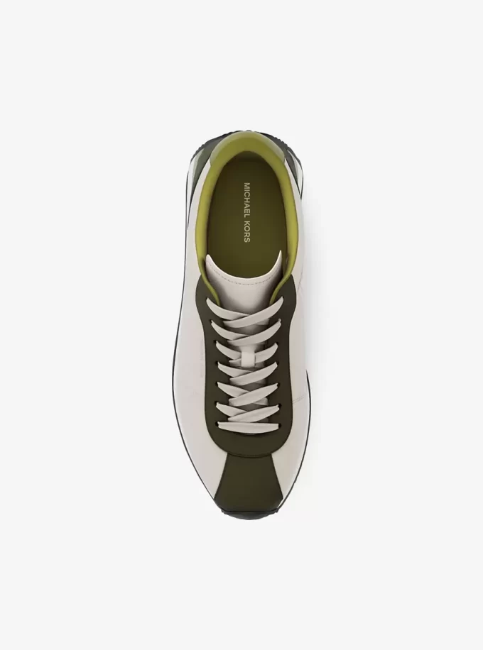 Rhodes Mixed-Media Sneaker Rhodes Mixed-Media Sneaker