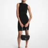 Ruched Stretch Matte Jersey Mini šaty