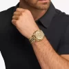 Sada zlatých hodinek Lexington pro něj a pro ni Sada zlatých hodinek Lexington pro něj a pro ni