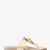 Sandály Jaden Crackled Metallic Leather Thong Sandály Jaden Crackled Metallic Leather Thong