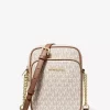 Střední cestovní crossbody kabelka s logem Jet Set Střední cestovní crossbody kabelka s logem Jet Set