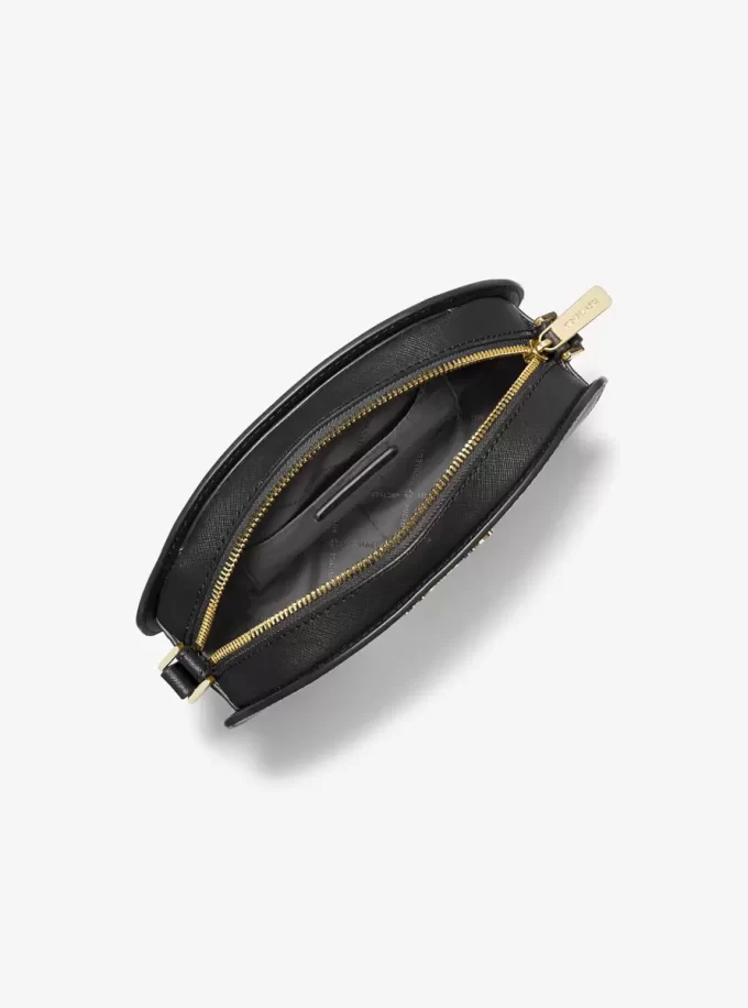 Střední cestovní kabelka přes rameno ze safínové kůže Jet Set Travel Střední cestovní kabelka přes rameno ze safínové kůže Jet Set Travel