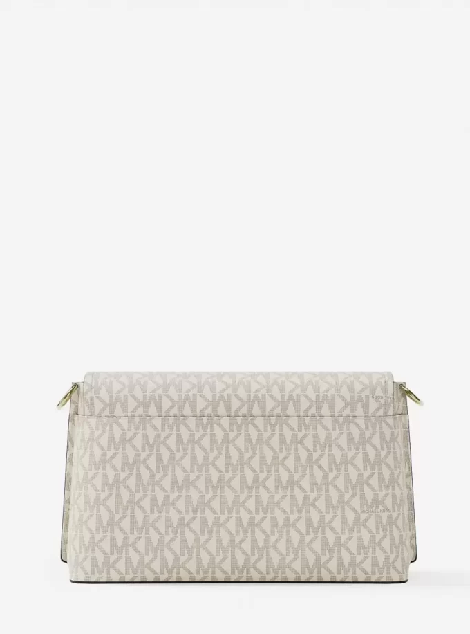 Střední crossbody kabelka Evelyn Signature s logem Střední crossbody kabelka Evelyn Signature s logem