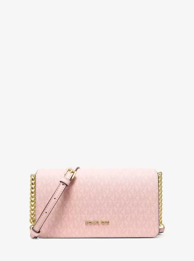 Střední crossbody kabelka Jet Set Signature Logo Střední crossbody kabelka Jet Set Signature Logo