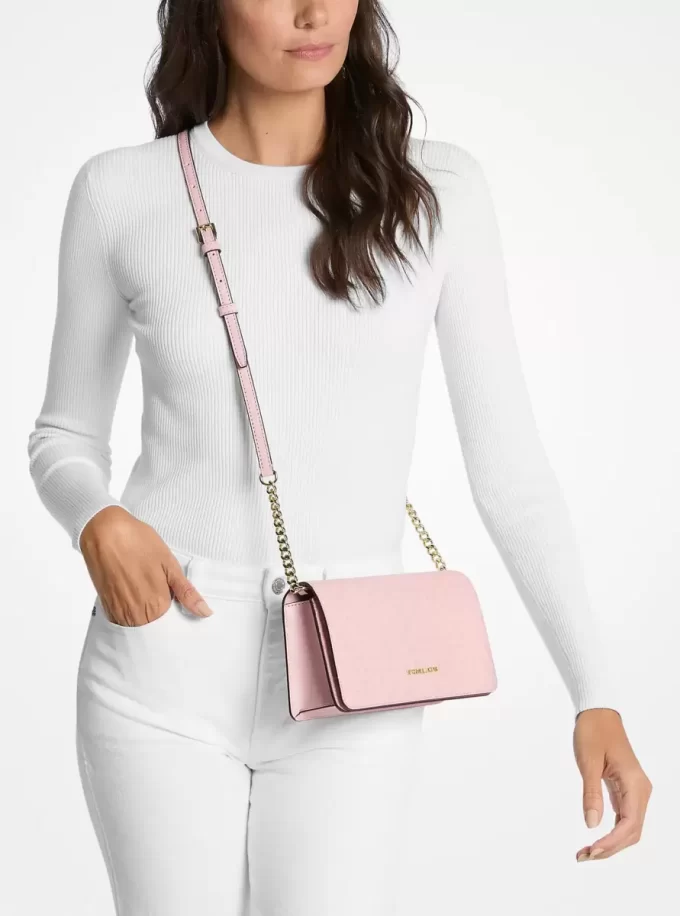 Střední crossbody kabelka Jet Set Signature Logo Střední crossbody kabelka Jet Set Signature Logo