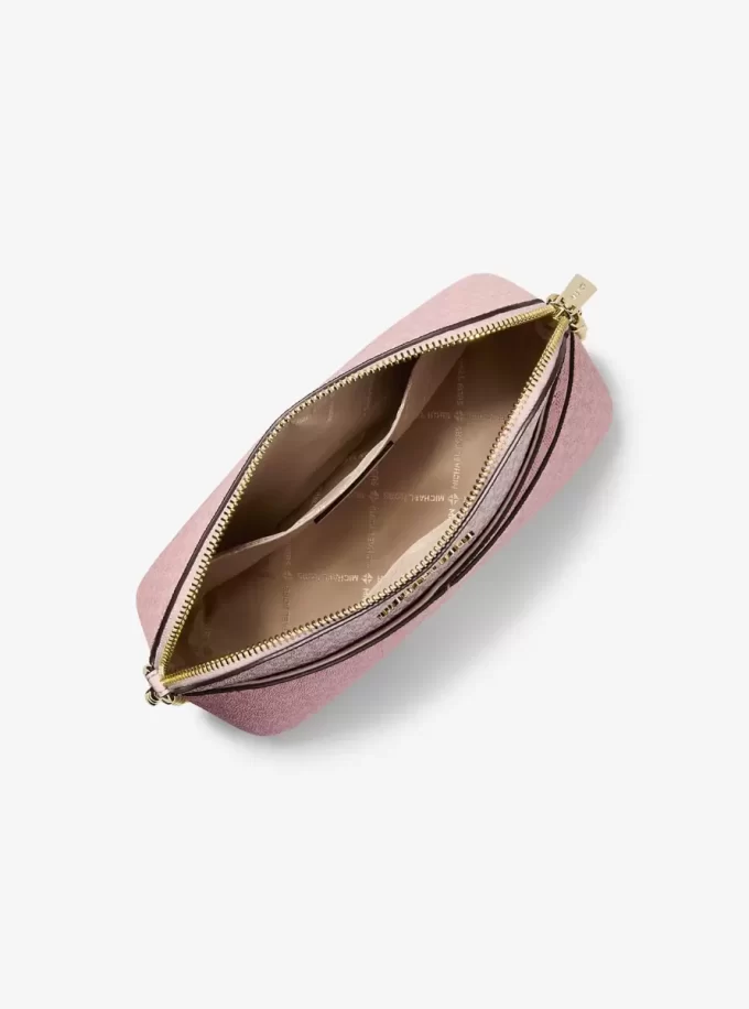 Střední crossbody kabelka Jet Set Travel s barevnými bloky a podpisovým logem Střední crossbody kabelka Jet Set Travel s barevnými bloky a podpisovým logem