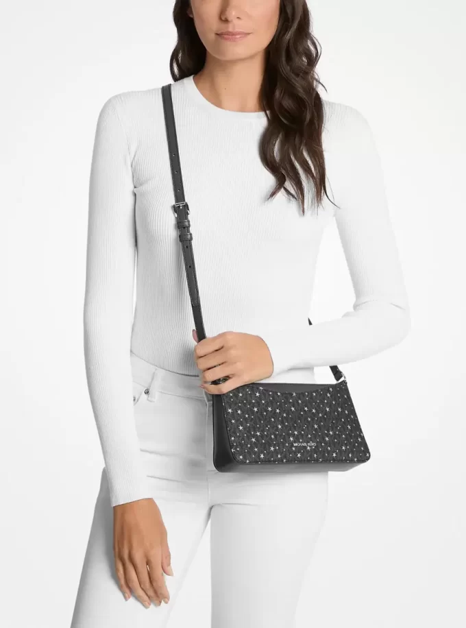Střední crossbody kabelka s potiskem a logem Arden Střední crossbody kabelka s potiskem a logem Arden