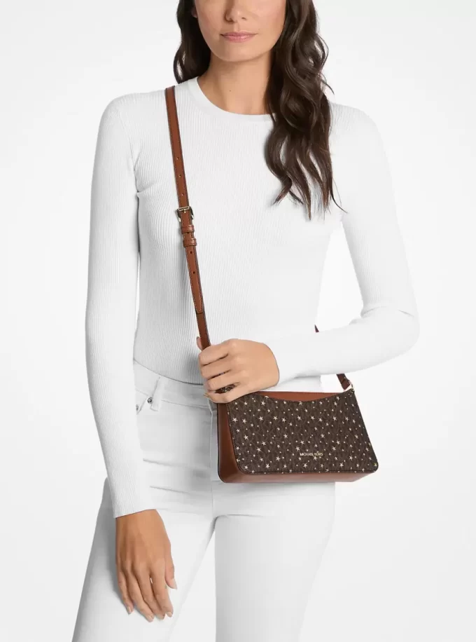 Střední crossbody kabelka s potiskem a logem Arden Střední crossbody kabelka s potiskem a logem Arden