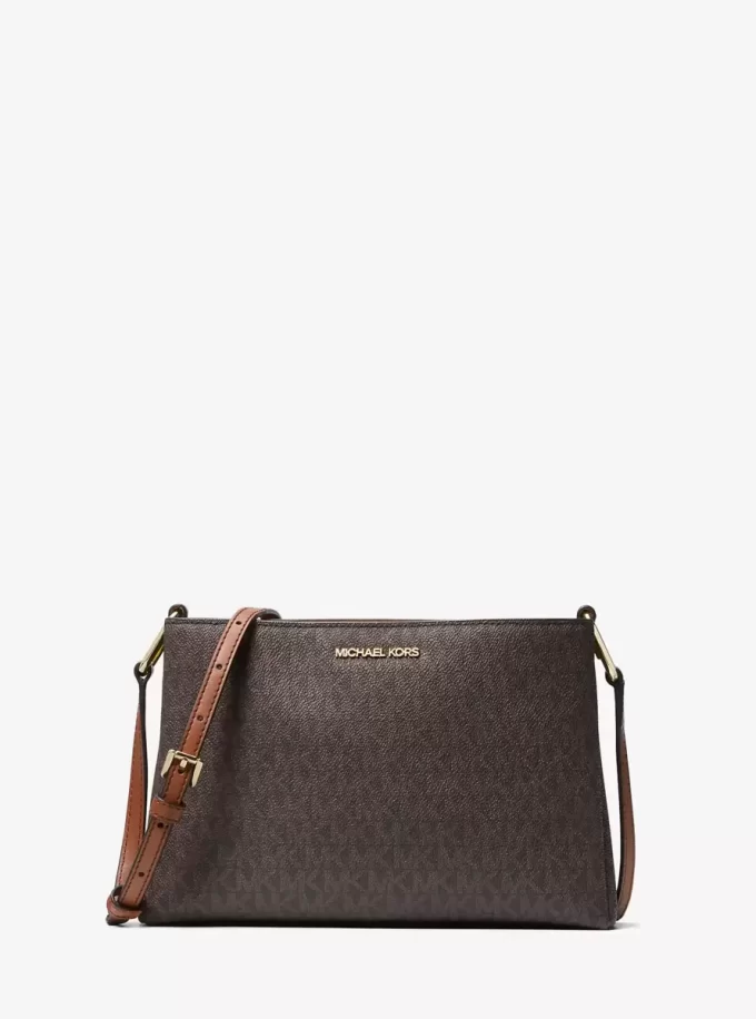 Střední crossbody kabelka Trisha s logem Střední crossbody kabelka Trisha s logem