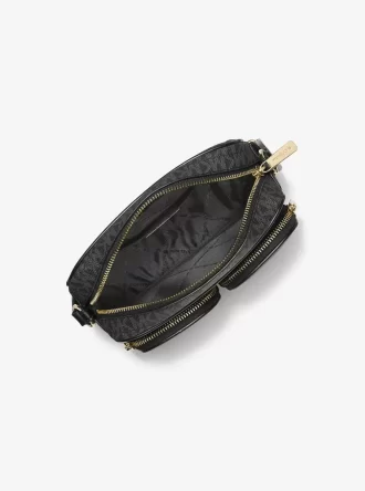 Střední crossbody taška Jet Set Signature Logo s pouzdrem pro Apple Airpods Pro®