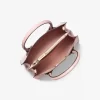 Střední dvoubarevná kožená crossbody kabelka Mercer s kamínky Střední dvoubarevná kožená crossbody kabelka Mercer s kamínky