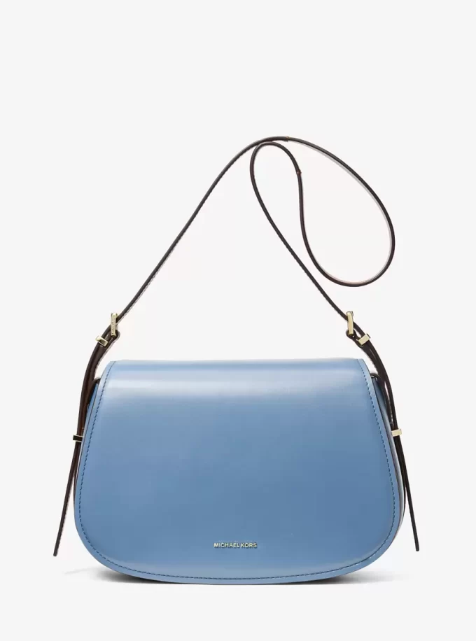 Střední kožená crossbody kabelka Lydia Střední kožená crossbody kabelka Lydia