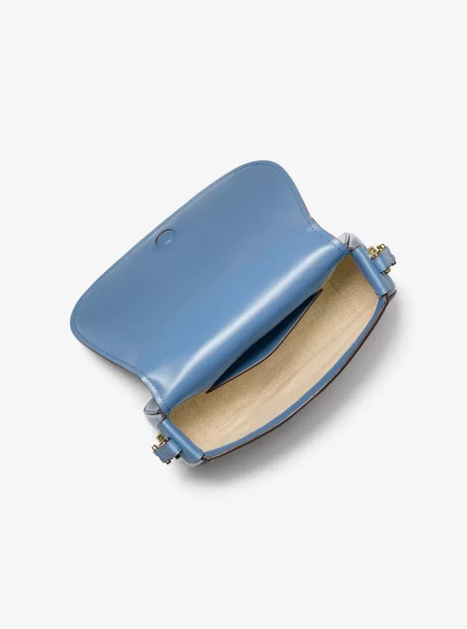 Střední kožená crossbody kabelka Lydia Střední kožená crossbody kabelka Lydia