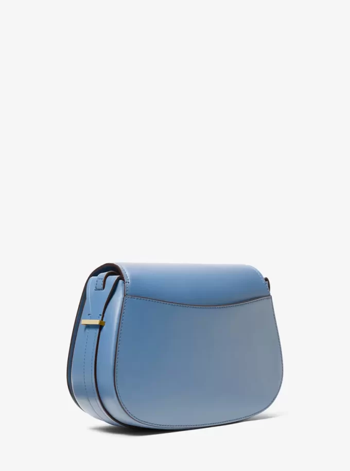 Střední kožená crossbody kabelka Lydia Střední kožená crossbody kabelka Lydia