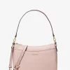 Střední kožená kabelka Jet Set Pebbled Crossbody Střední kožená kabelka Jet Set Pebbled Crossbody