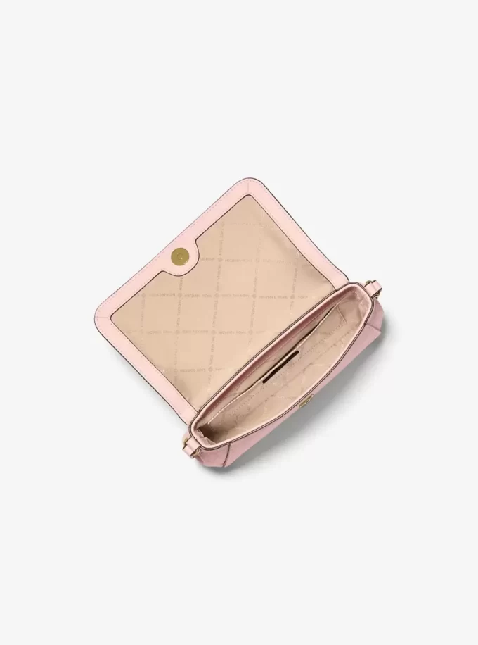 Střední logová konvertibilní crossbody kabelka Střední logová konvertibilní crossbody kabelka