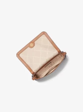 Střední logová konvertibilní crossbody kabelka