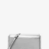 Střední metalická crossbody kabelka Jet Set Střední metalická crossbody kabelka Jet Set