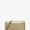 Střední metalická crossbody kabelka Jet Set Travel Střední metalická crossbody kabelka Jet Set Travel