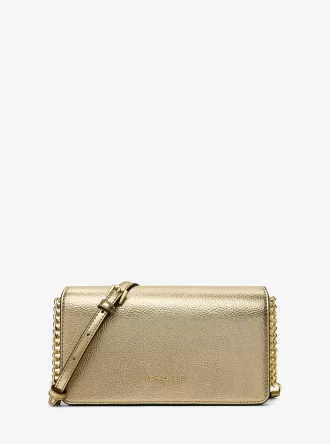 Střední metalická crossbody kabelka Jet Set Travel